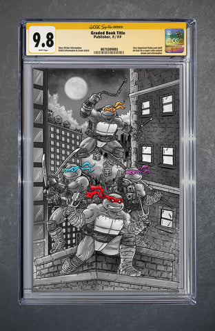 Teenage Mutant Ninja Turtles #6 CGC Signature Series 9.8 Josh C Lyman PCB Hobby Variant B FOIL LTD 600 [1/29/25] MEGACON