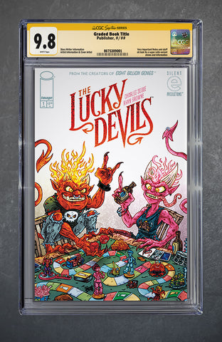 The Lucky Devil's #1 CGC Signature Series 9.8 Josh C Lyman PCB Hobby Variant A Trade LTD 500 [1/8/25]