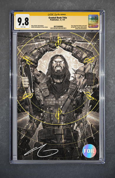 BRZRKR #1 CGC Signature Series 9.8 John Giang Variant B