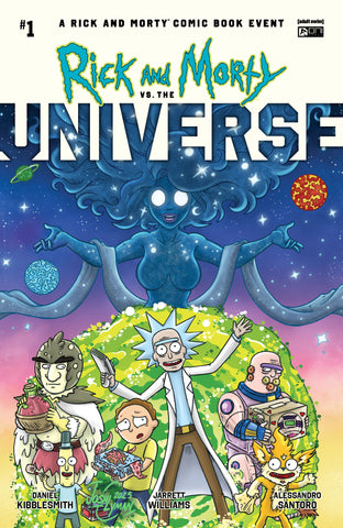 Rick and Morty vs the Universe #1 Josh C Lyman SIGNED Variant A Trade LTD 500 [7/16/25]