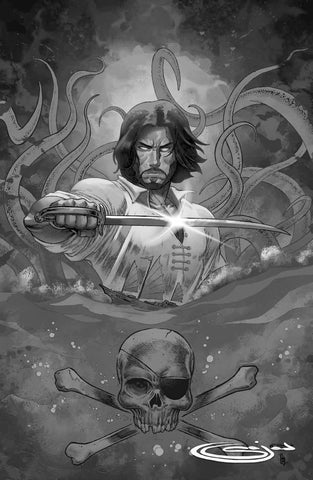 BRZRKR: The Bleeding Tide 1 Sajad Shah ***SIGNED***Variant C Sketch LTD 250 [11/26/25]