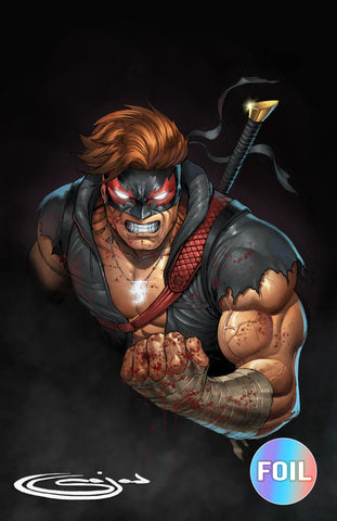 Final Boss 1 Sajad Shah ***SIGNED*** Variant A Virgin Foil LTD 500 [11/19/25]