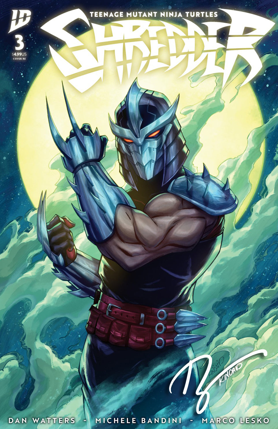 TMNT: Shredder 3 Ryan Kincaid ***SIGNED*** Variant A Trade LTD 500 [11/26/25]