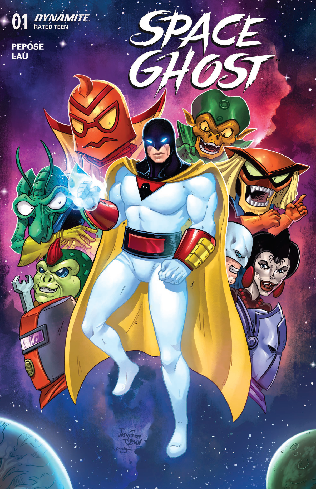 Space Ghost #1 (2025) Josh C Lyman Variant A Trade LTD 333 [8/13/25]