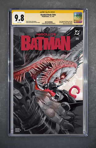 Absolute Batman #25 CGC 9.8 Eric Canete LTD 1000 [10/28/26]