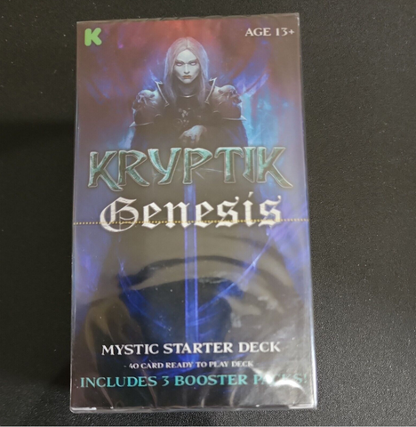 Kryptik - Genesis Kickstarter Mystic Starter Deck (3-packs) EN