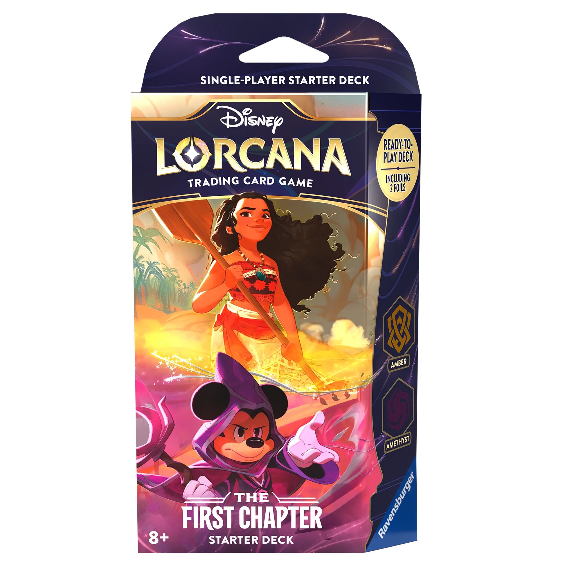 Disney Lorcana: The First Chapter Starter Deck (Amber & Amethyst) - The First Chapter
