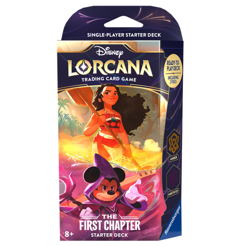 Disney Lorcana: The First Chapter Starter Deck (Amber & Amethyst) - The First Chapter