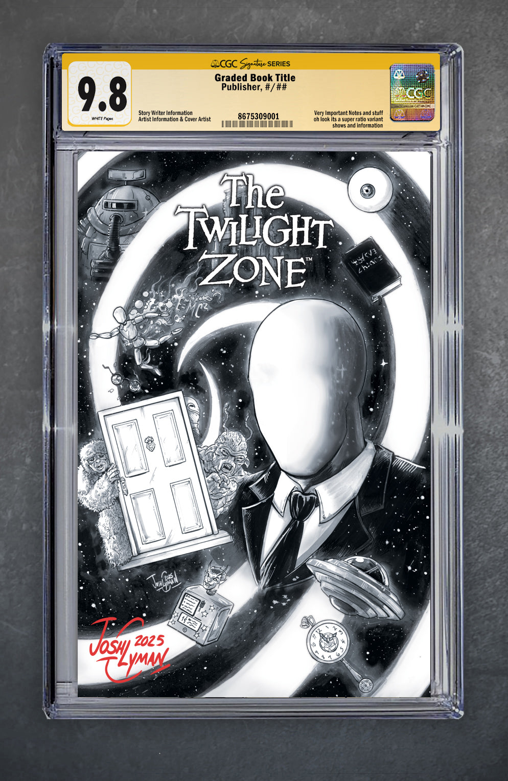 The Twilight Zone #1 CGC Signature Series 9.8 Josh C Lyman Variant A Trade LTD 500 [9/24/25]