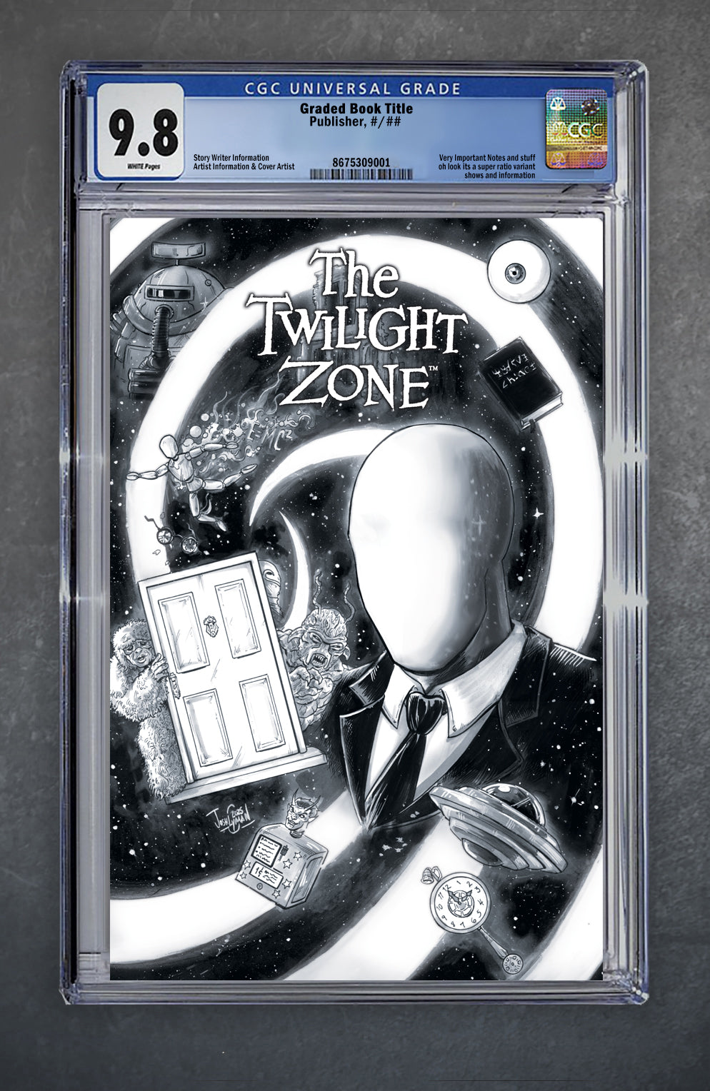 The Twilight Zone #1 CGC Universal Series 9.8 Josh C Lyman Variant A Trade LTD 500 [9/24/25]