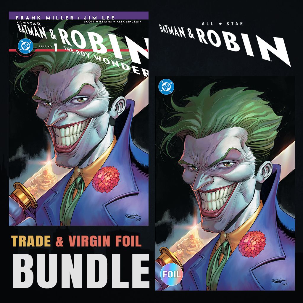 All-Star Batman and Robin, The Boy Wonder 1 Facsimile Edition Sajad Shah BUNDLE Variant A Trade + B Virgin Foil [12/3/25]