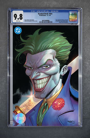 All-Star Batman and Robin, The Boy Wonder 1 Facsimile Edition CGC Universal Series 9.8 Sajad Shah Variant B Virgin Foil LTD 250 [12/3/25]