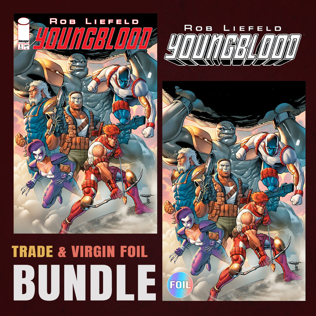 Youngblood 1 Sajad Shah BUNDLE Variant A Trade + B Virgin Foil LTD 750 [11/12/25]